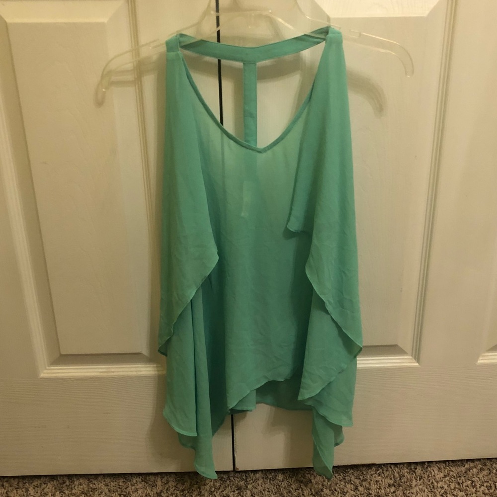 blue tank